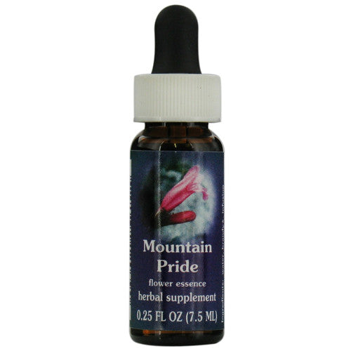 Flower Essence Mountain Pride Herbal Supplement Dropper - 0.25 Oz